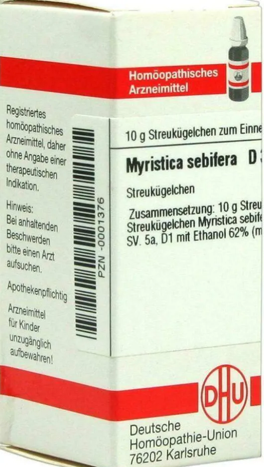 Dhu Myristica Sebifera D3 Globuli