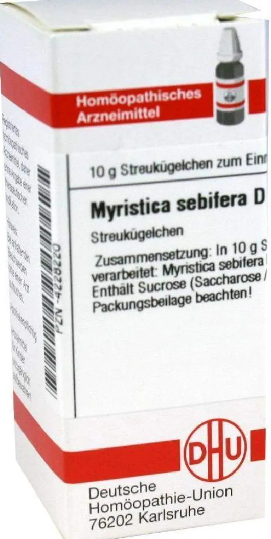 Dhu Myristica Sebifera D6 Globuli