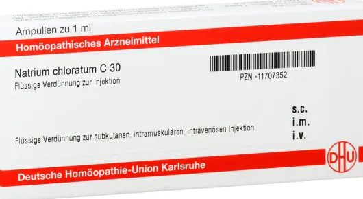 Dhu Natrium Chloratum C30 8 X 1 ml Ampullen