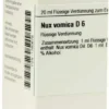 Dhu Nux Vomica D6 20 ml Dilution
