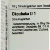 Dhu Okoubaka D1 Globuli