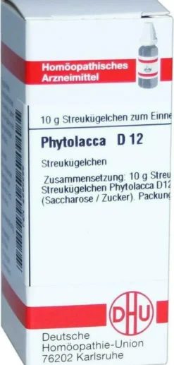Dhu Phytolacca D12 10 G Globuli