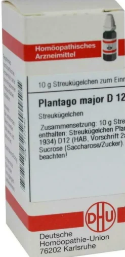 Dhu Plantago Major D12 Globuli