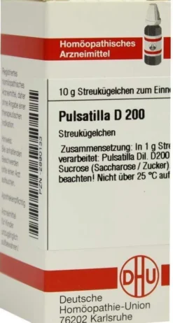 Dhu Pulsatilla D200 10 G Globuli