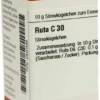 Dhu Ruta C30 10 G Globuli