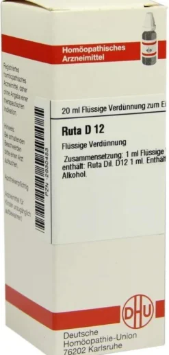 Dhu Ruta D12 Dilution 20 ml