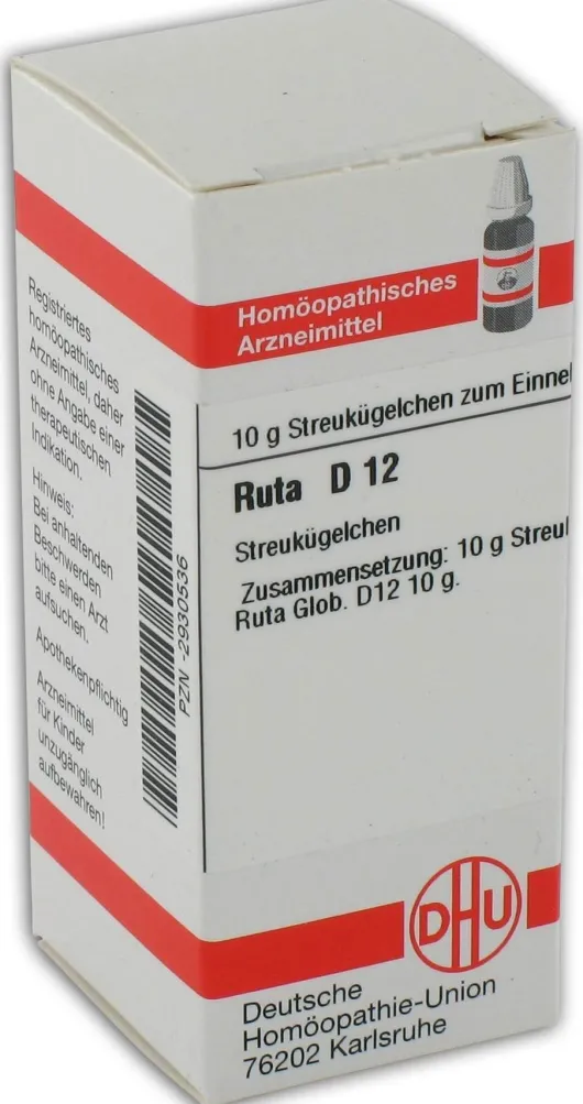 Dhu Ruta D12 Globuli 10g Globuli
