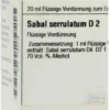 Dhu Sabal Serrulatum D2 Dilution 20 ml
