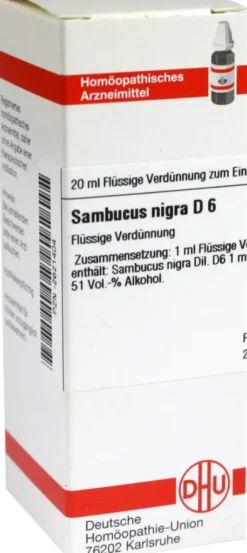 Dhu Sambucus Nigra D6 Dilution