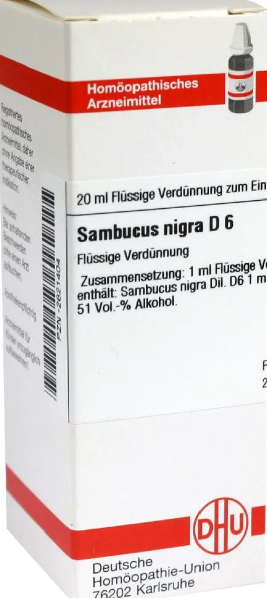Dhu Sambucus Nigra D6 Dilution