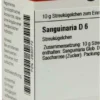 Dhu Sanguinaria D6 10 G Globuli