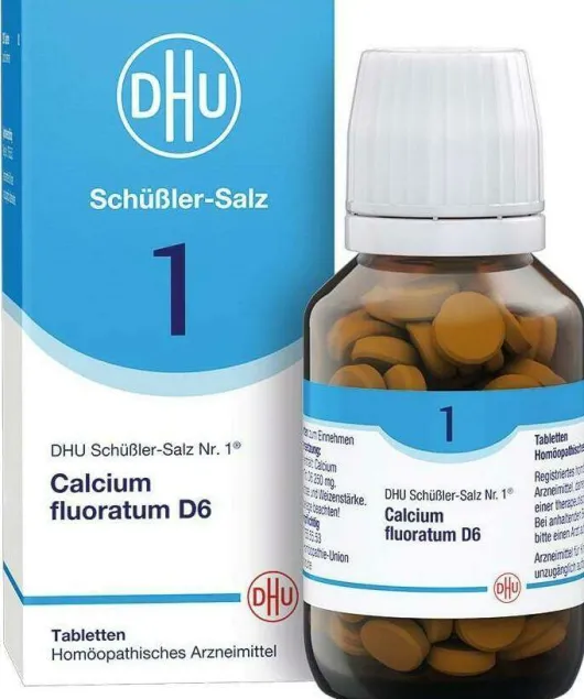 Dhu Schüßler-Salz Nr. 1 Calcium Fluoratum D6 200 Tabletten