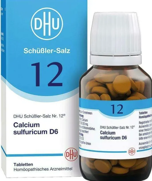 DHU Schüßler-Salz Nr. 12 Calcium sulfuricum D6 200 Tabletten