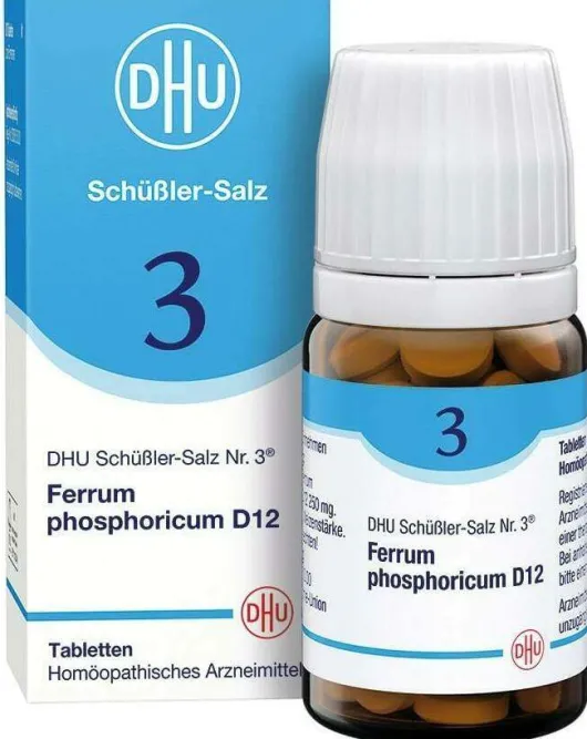 DHU Schüßler-Salz Nr.3 Ferrum phosphoricum D12 80 Tabletten