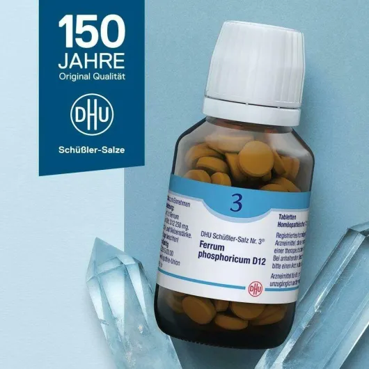 DHU Schüßler-Salz Nr.3 Ferrum phosphoricum D12 80 Tabletten