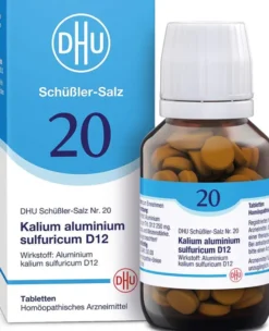 Dhu Schüßler-Salz Nr. 20 Kalium Aluminium Sulfuricum D12 200...