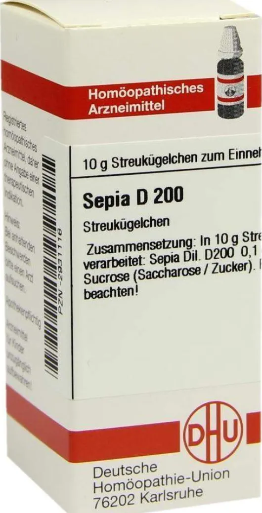 Dhu Sepia D200 10 G Globuli