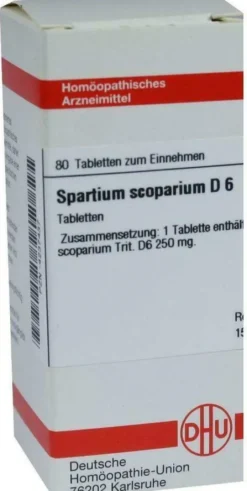Dhu Spartium Scoparium D6 80 Tabletten