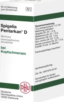 Dhu Spigelia Pentarkan D 50 ml Liquidum