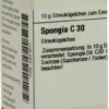 Dhu Spongia C30 10 G Globuli