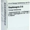 Dhu Staphisagria D6 20 ml Dilution