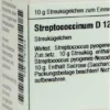 Dhu Streptococcinum D12 10 G Globuli