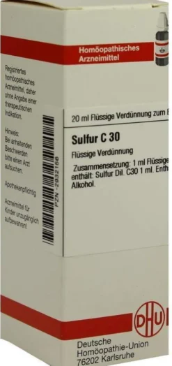 Dhu Sulfur C30 Dilution
