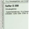 Dhu Sulfur D200 10 G Globuli