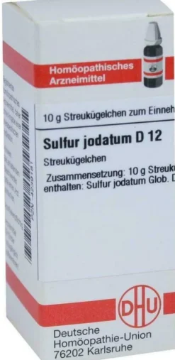 Dhu Sulfur Jodatum D12 10 G Globuli