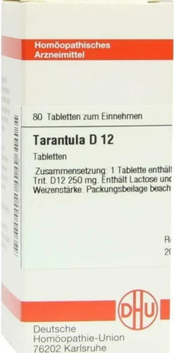 Dhu Tarantula D12 80 Tabletten
