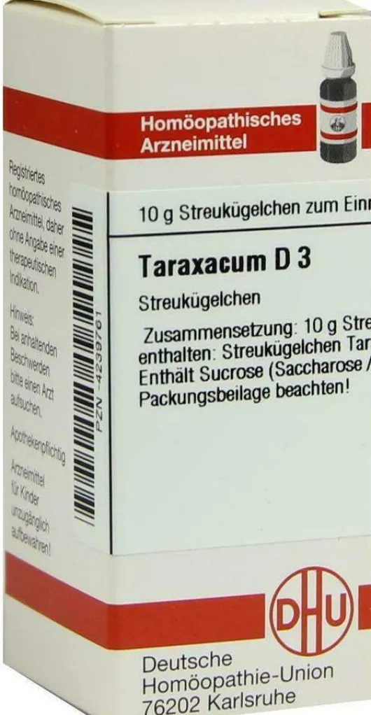 Dhu Taraxacum D3 10 G Globuli