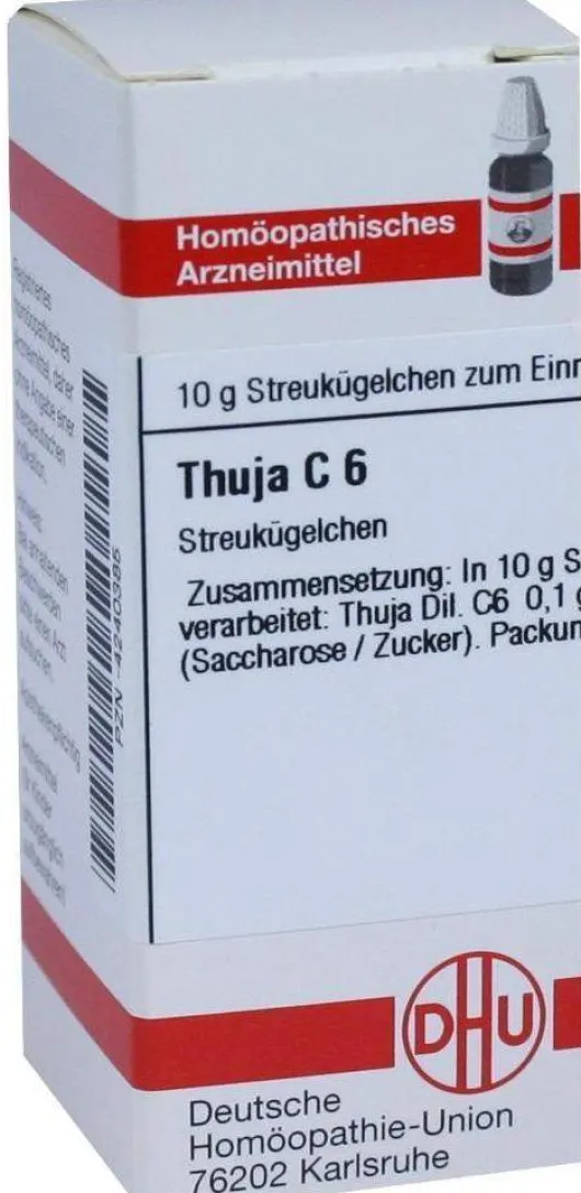 Dhu Thuja C6 10 G Globuli