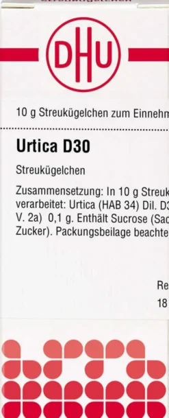 Dhu Urtica D30 10 G Globuli