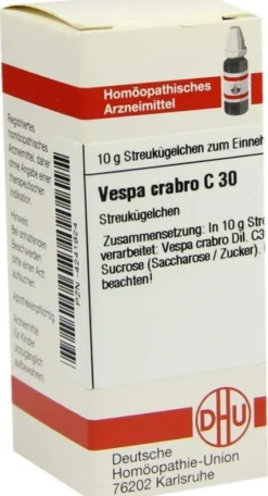 Dhu Vespa Crabro C30 10 G Globuli