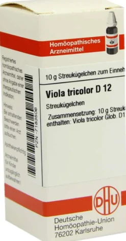 Dhu Viola Tricolor D12 Globuli