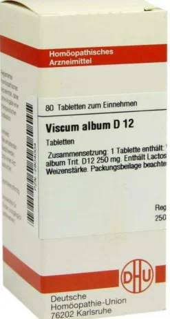 Dhu Viscum Album D12 80 Tabletten