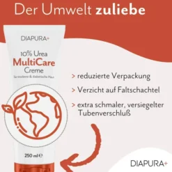 Diapura+ 10% Urea MultiCare Creme 250 ml