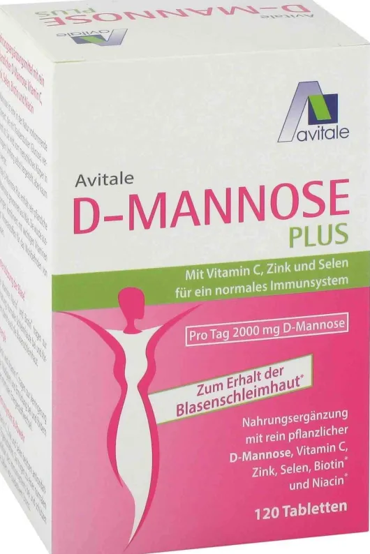 D-Mannose Plus 2000 mg 120 Tabletten