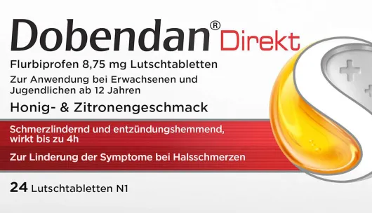 Dobendan Direkt Flurbiprofen 24 Lutschtabletten