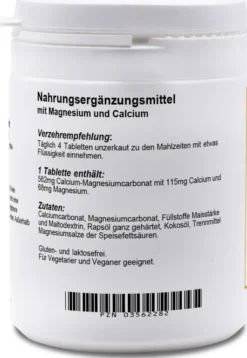 Dolomit Magnesium Calcium 250 Tabletten