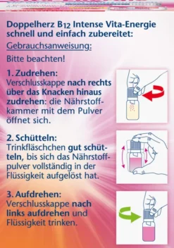 Doppelherz aktiv B12 Intense Vita-Energie 8 Trinkampullen