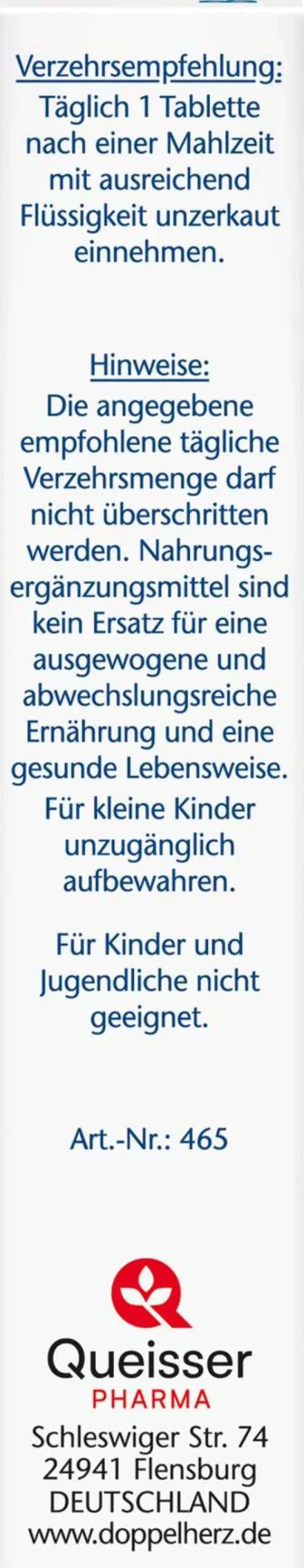 Doppelherz Aktiv B-Komplex + Folsäure 45 Tabletten