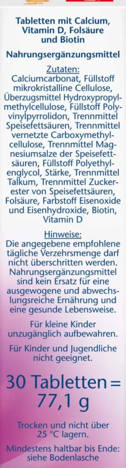 Doppelherz Aktiv Calcium 900 + D3 30 Tabletten