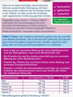 Doppelherz Aktiv Eisen Femin Direct 20 Pellets