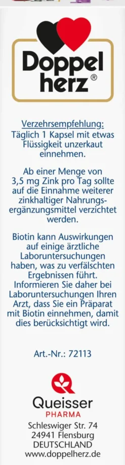 Doppelherz Aktiv Haar Intensiv 30 Kapseln