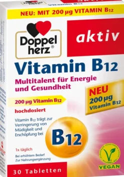 Doppelherz Aktiv Vitamin B12 30 Tabletten