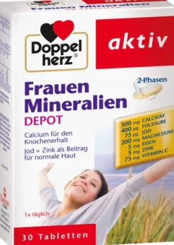 Doppelherz Frauen Mineralien Depot 30 Tabletten