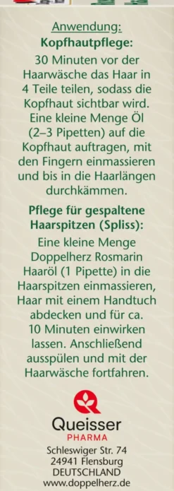 Doppelherz Pure Rosmarin Haaröl 50 ml