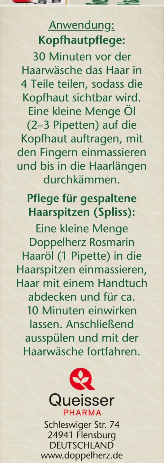 Doppelherz Pure Rosmarin Haaröl 50 ml