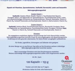 Doppelherz system Augen plus Sehkraft + Schutz 120 Kapseln